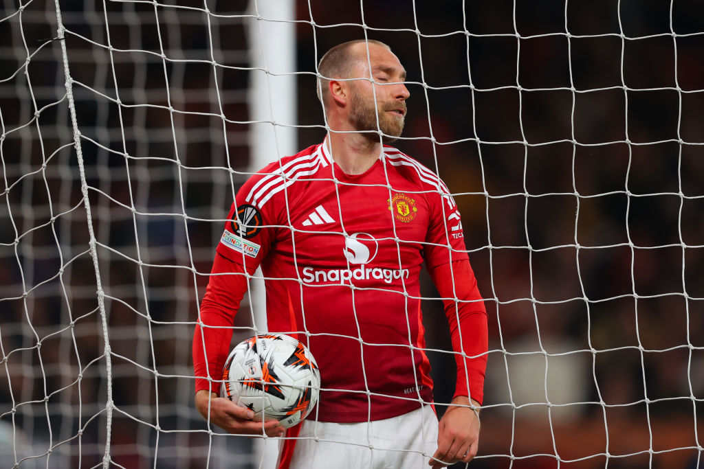 Manchester United midfielder Christian Eriksen