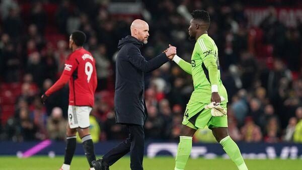 Andre onana hails Erik ten Hag amid increased talk over Man Utd manager’s future